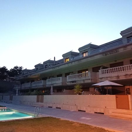 "Sanxenxo Holidays" Atico Con Garaje, Barbacoa Y Piscina A 5 Min Del Centro Ngoại thất bức ảnh